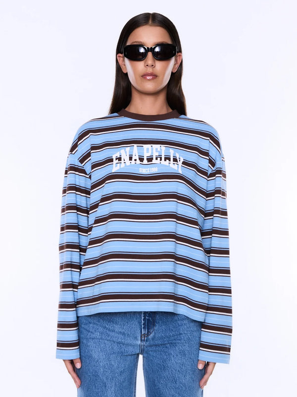 Ena Pelly Maria Boxy LS Tee