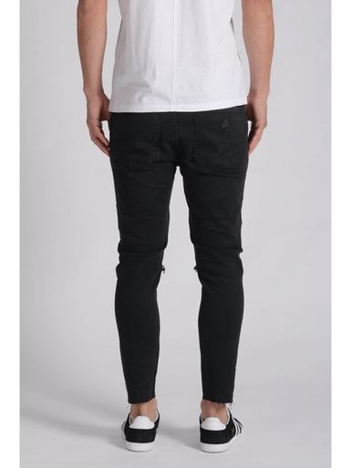 Abrand Mens Turn Up Jeans - Back