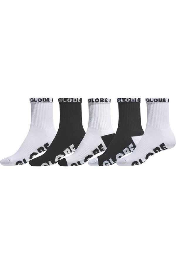 Globe Kids Quarter Socks 5 Pk