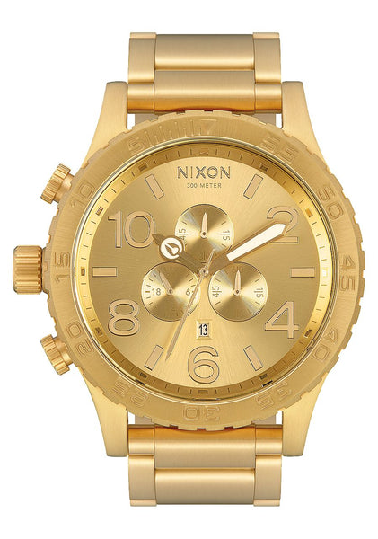 Nixon 51-30 Chrono- All Gold - Front