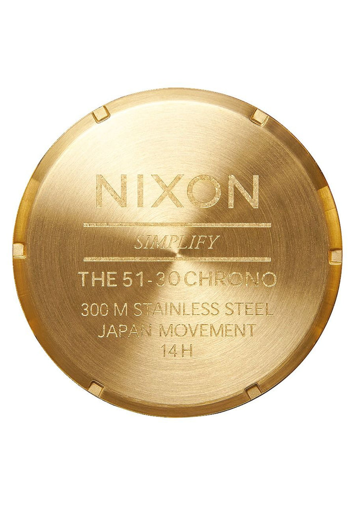 Nixon 51-30 Chrono- All Gold