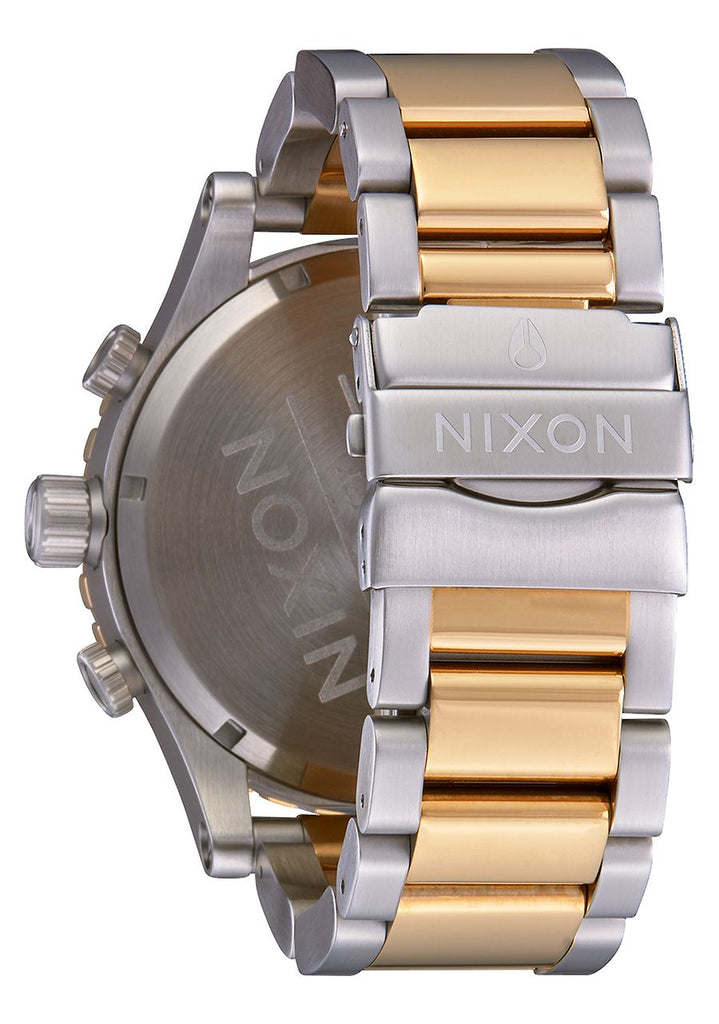 Nixon 51-30 Chrono- Silver/Gold - Back