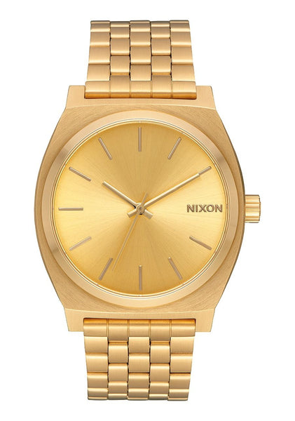 Nixon Time Teller Watch- All Gold - Front