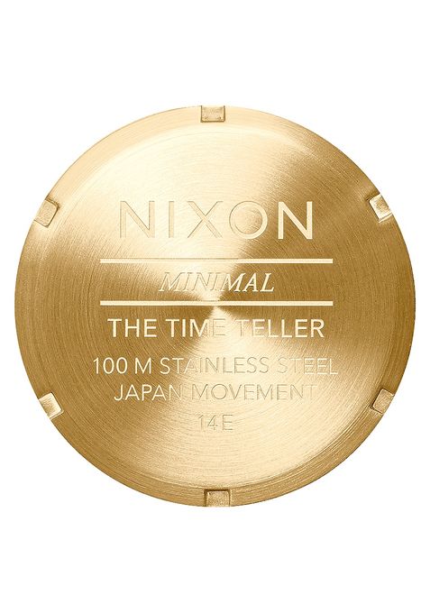 Nixon Time Teller Watch- All Gold 