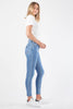 Abrand Ladies High Skinny Ankle Basher Jeans - Right Side