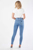 Abrand Ladies High Skinny Ankle Basher Jeans - Back